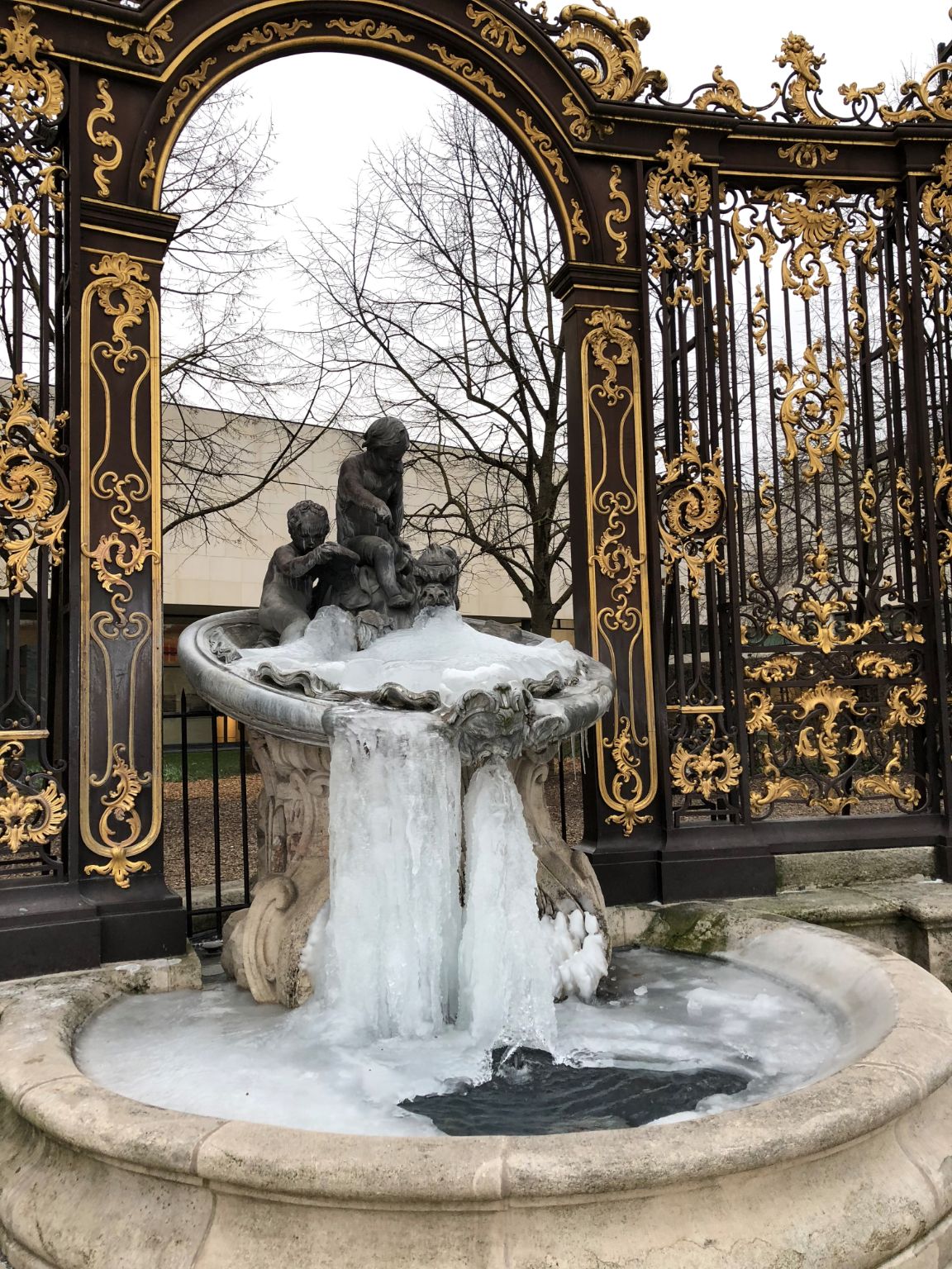 Nancy Place Stanislas fountains