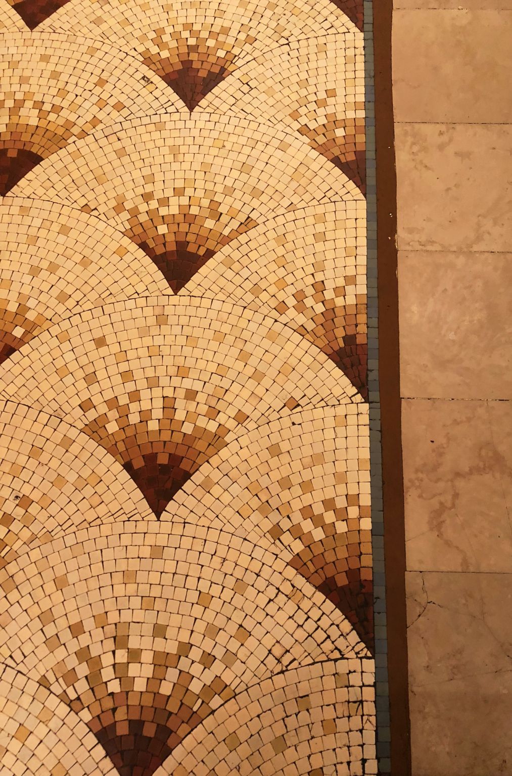 Brasserie Excselsior, the floor tiles